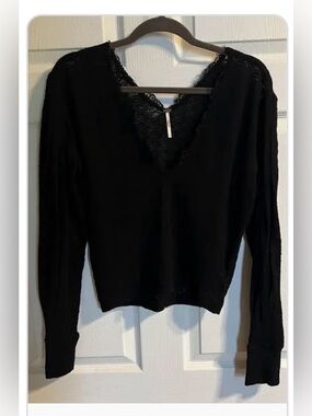 Women’s Free People Black Sweater